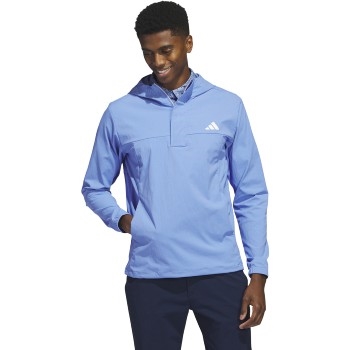 QUARTER-ZIP HOODIE - Light blue