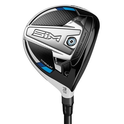 TaylorMade SIM Ti Fairway, Right Hand #3 Wood, 15*, Stiff